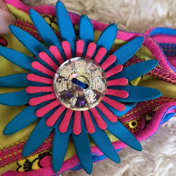 New Cocoa Beach Multicolor Flower Bikini size S - Picture 5 of 7